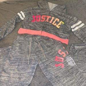 Girls matching jogger set